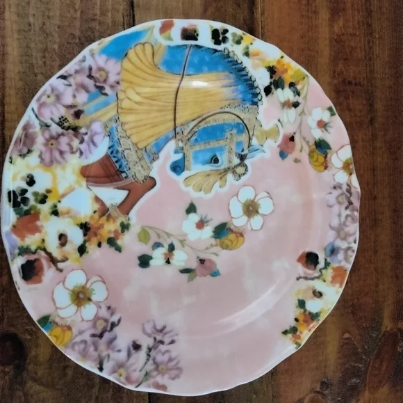 4 Retired Anthropologie Carousel Horse Plates - Picture 1 of 9